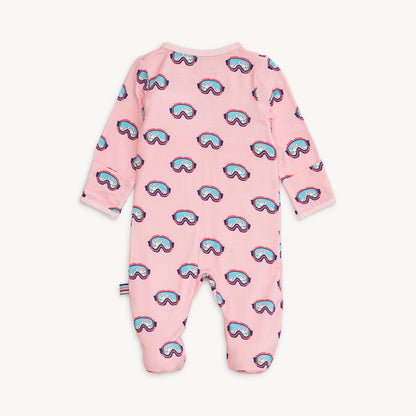 Pink Powder Playtime Modal Footie
