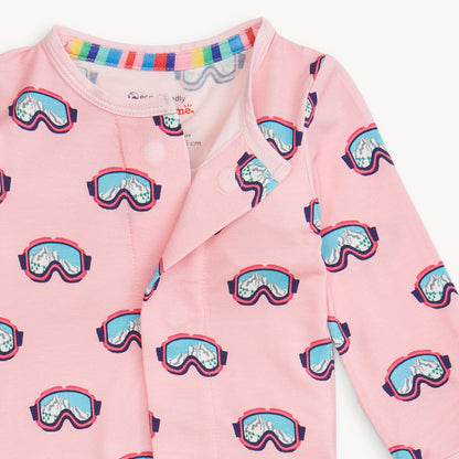 Pink Powder Playtime Modal Footie