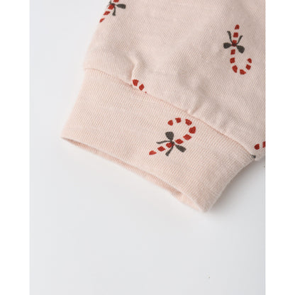 LONG SLEEVE TEE + PANT SET || CANDY CANES