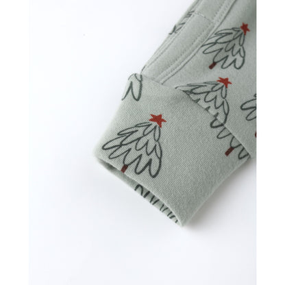 LONG SLEEVE TEE + PANT SET || TREES