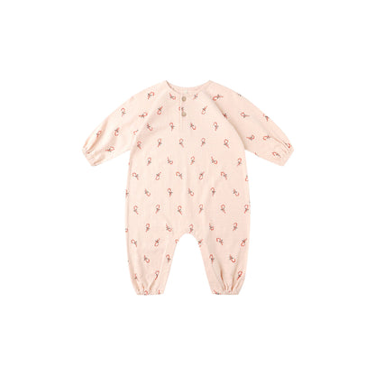 HENLEY JUMPSUIT || CANDY CANES