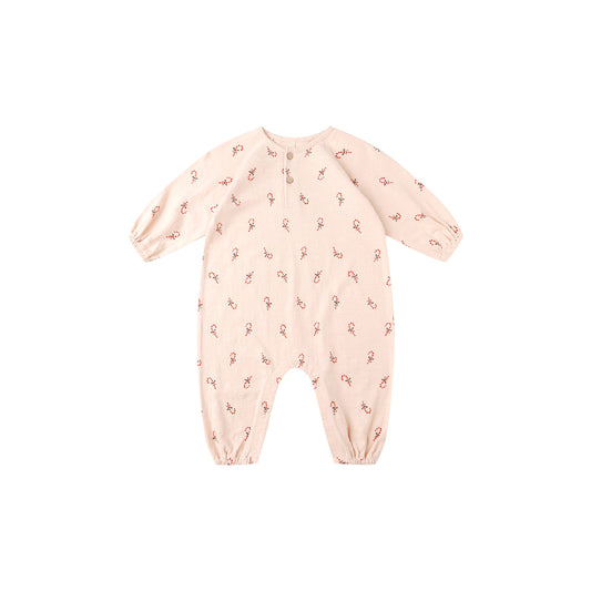 HENLEY JUMPSUIT || CANDY CANES