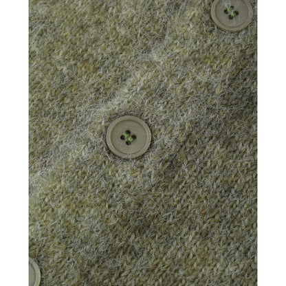 FUZZY CARDIGAN || EVERGREEN