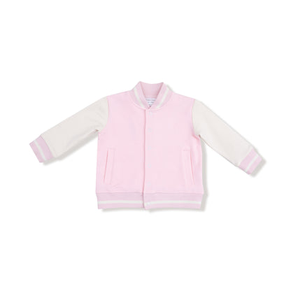 French Terry Sport - Varsity - Pink - Letterman Jacket