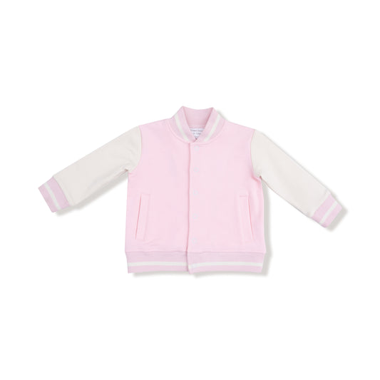 French Terry Sport - Varsity - Pink - Letterman Jacket