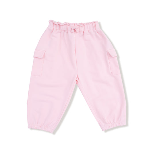 French Terry Sport - Varsity - Pink - Fashion Cargo Pants
