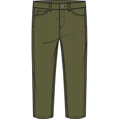 PANT WOVEN-GREEN DUSTY