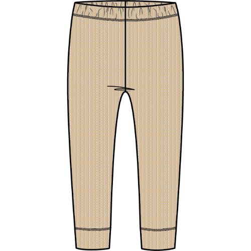 LEGGING KNIT-GOLD