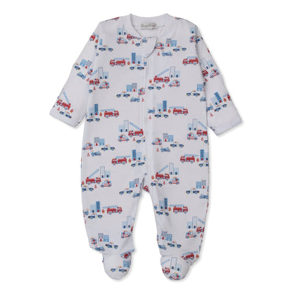 Rescue Raid Footie W/Zip