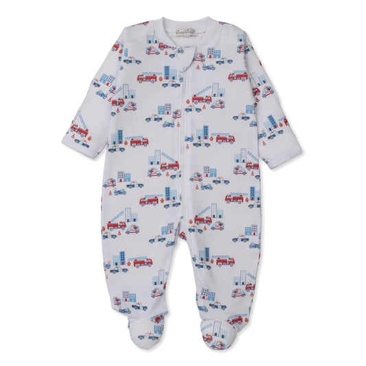 Rescue Raid Footie W/Zip
