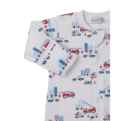 Rescue Raid Footie W/Zip
