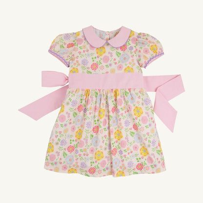 Cindy Lou Sash Dress-broadclth