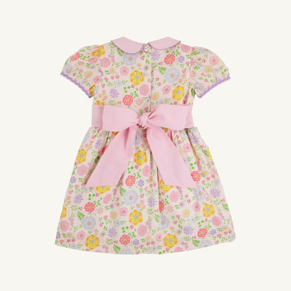 Cindy Lou Sash Dress-broadclth