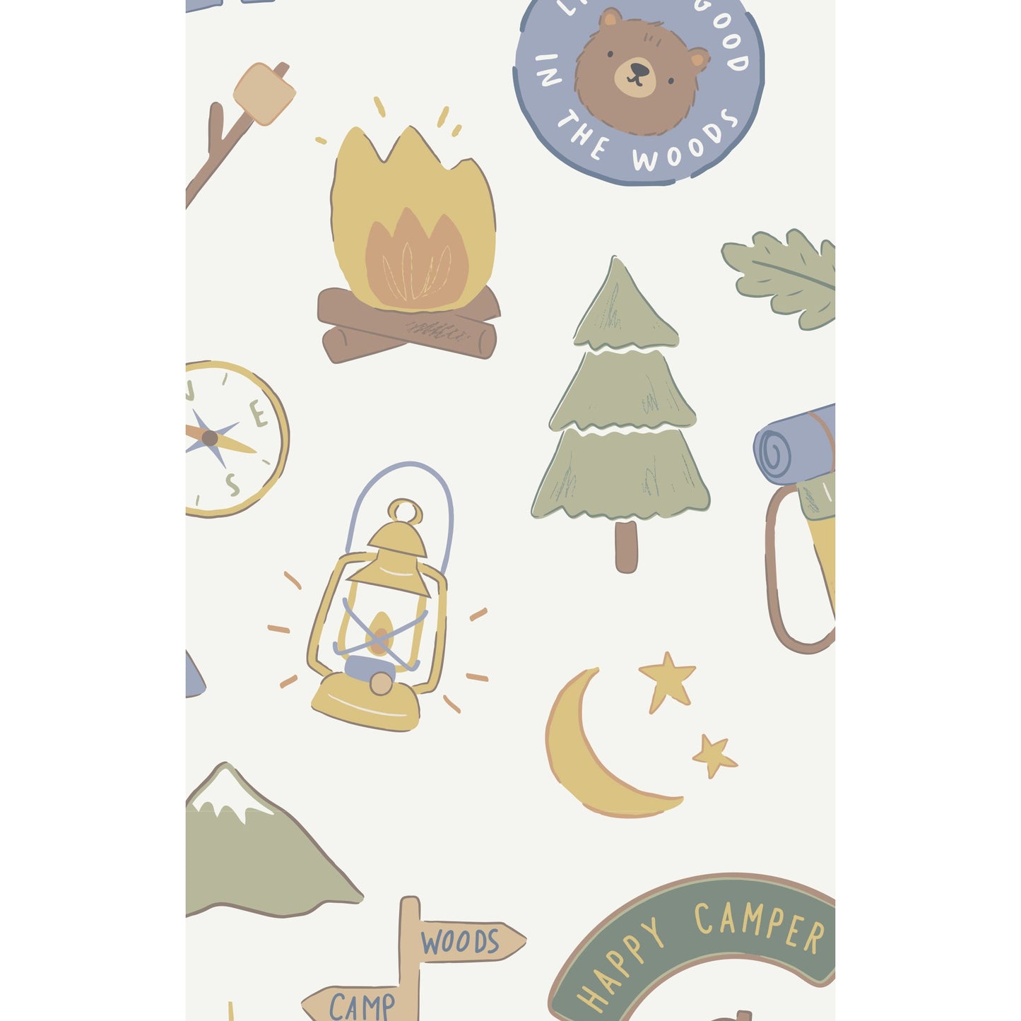 Camping Blue - Convertible Romper