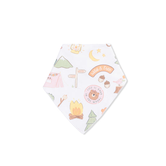 Camping Pink - Bandana Bib