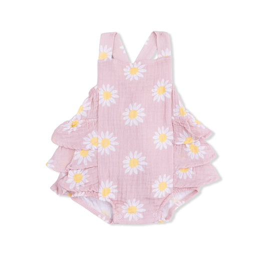 Caitlyn's Daisy - Ruffle Sunsuit