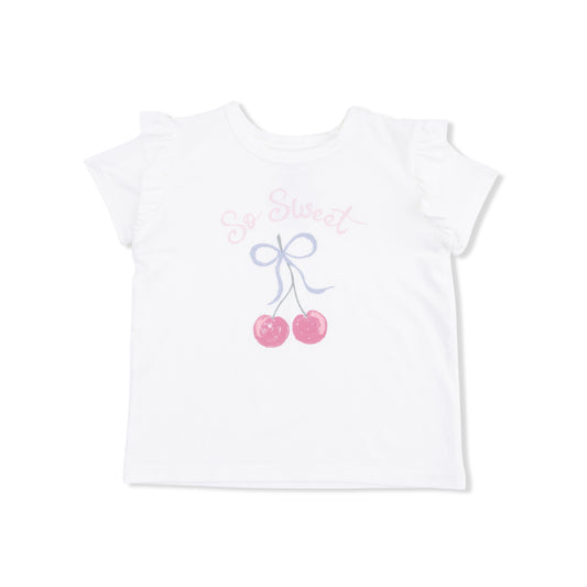 Sweet Bow Cherries - Ruffle Tee