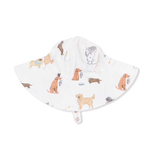 Awesome Dogs - Wide Brim Sun Hat