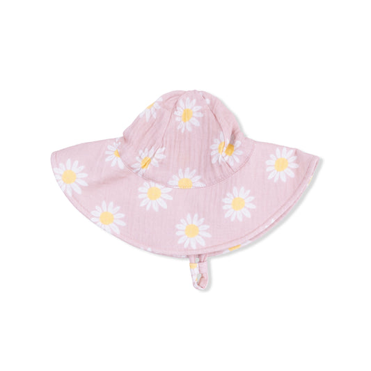 Caitlyn's Daisy - Wide Brim Sun Hat