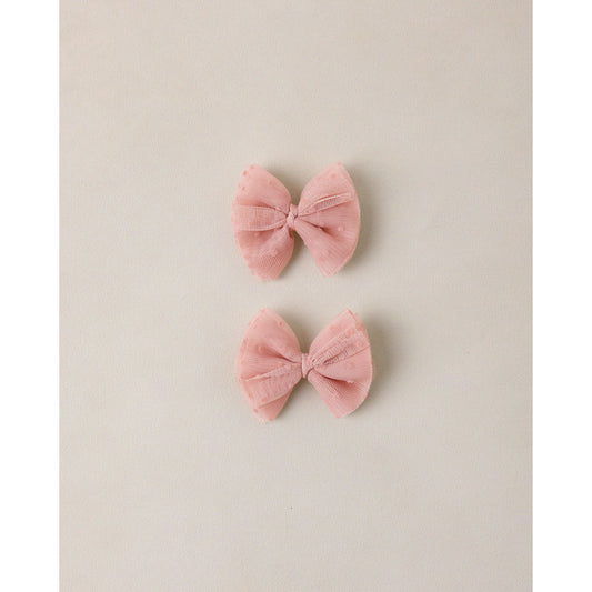 FLUTTER TULLE CLIPS PINK