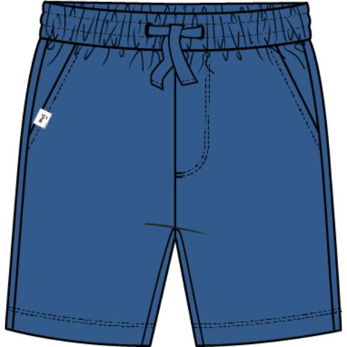 SHORT KNIT-BLUE ROYAL