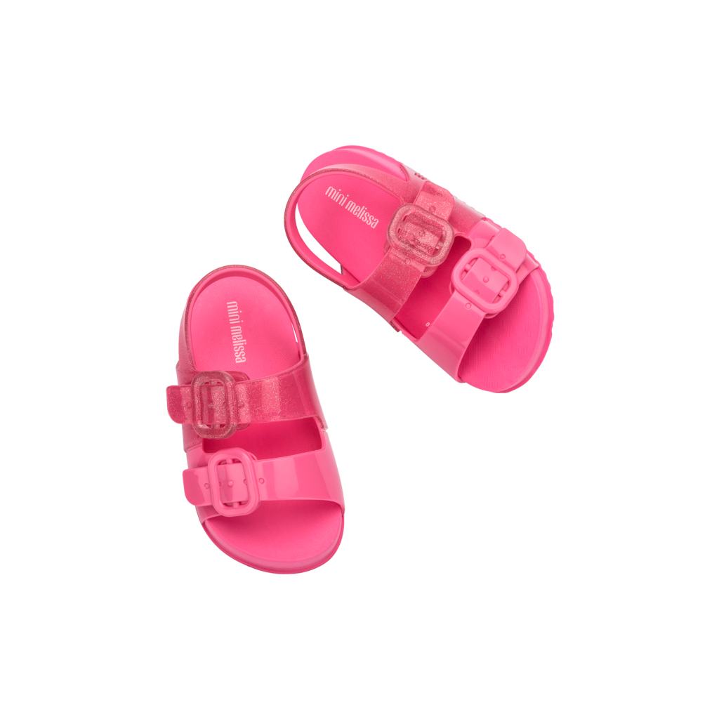 MINI MELISSA COZY SANDAL BABY Pink Glitter