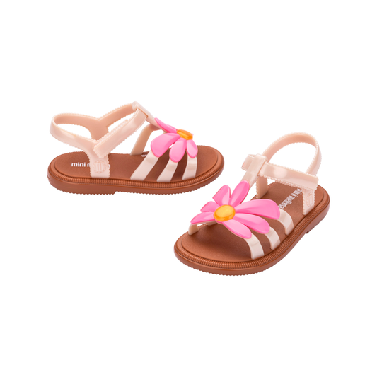 MINI MELISSA HIP BLOOMY BABY -BROWN/PINK