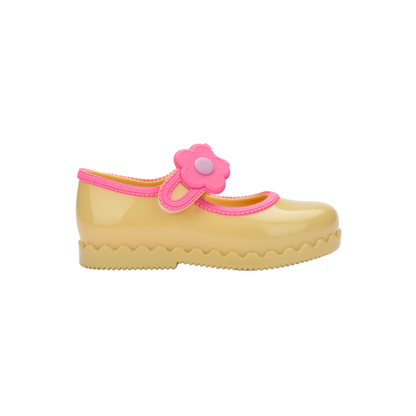 MINI MELISSA HIP BALLERINA BABY YELLOW/PINK