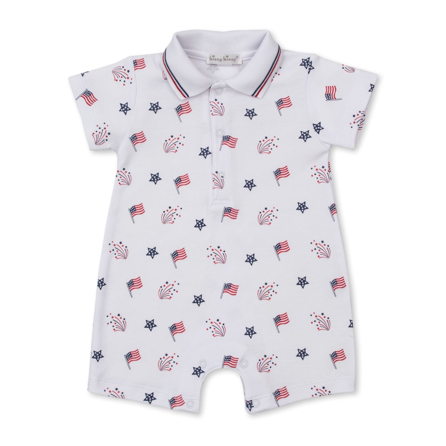 Star-Spangled Freedom Short Playsuit