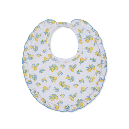 Lemon Blossoms Print Bib