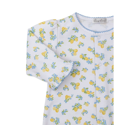 Lemon Blossoms Print Converter Gown
