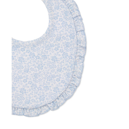 Country Gardens Print Bib Blue
