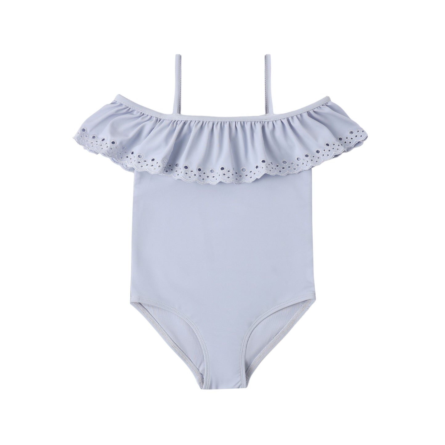 OFF-THE-SHOULDER ONE-PIECE PERIWINKLE