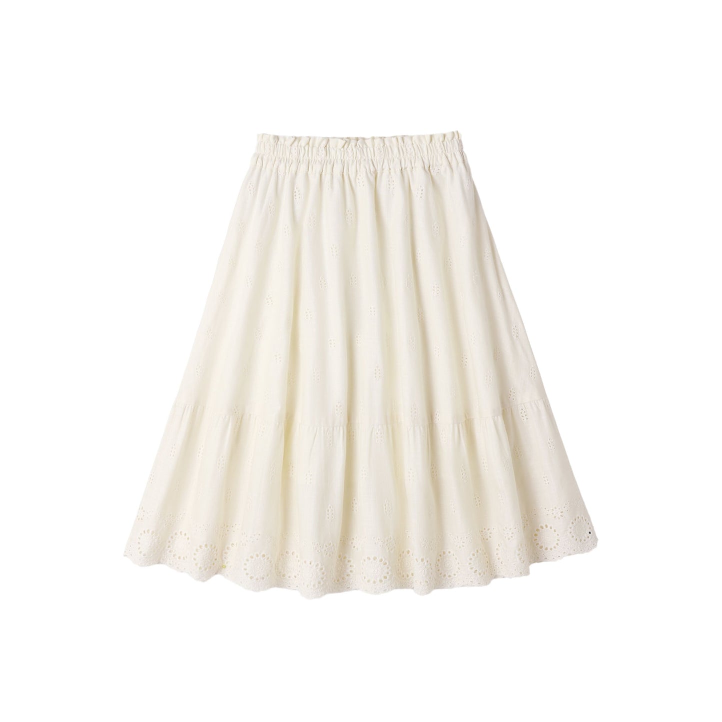 ROSE MAXI SKIRT IVORY