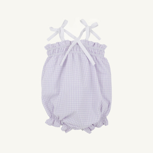 Rosey Romper - Woven Yarn