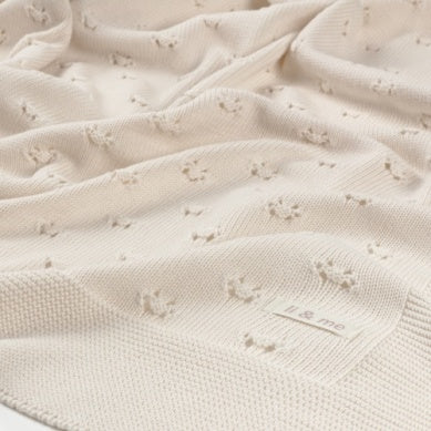 Patterned Knit Blanket