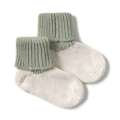 Ribbed Knit Bootie