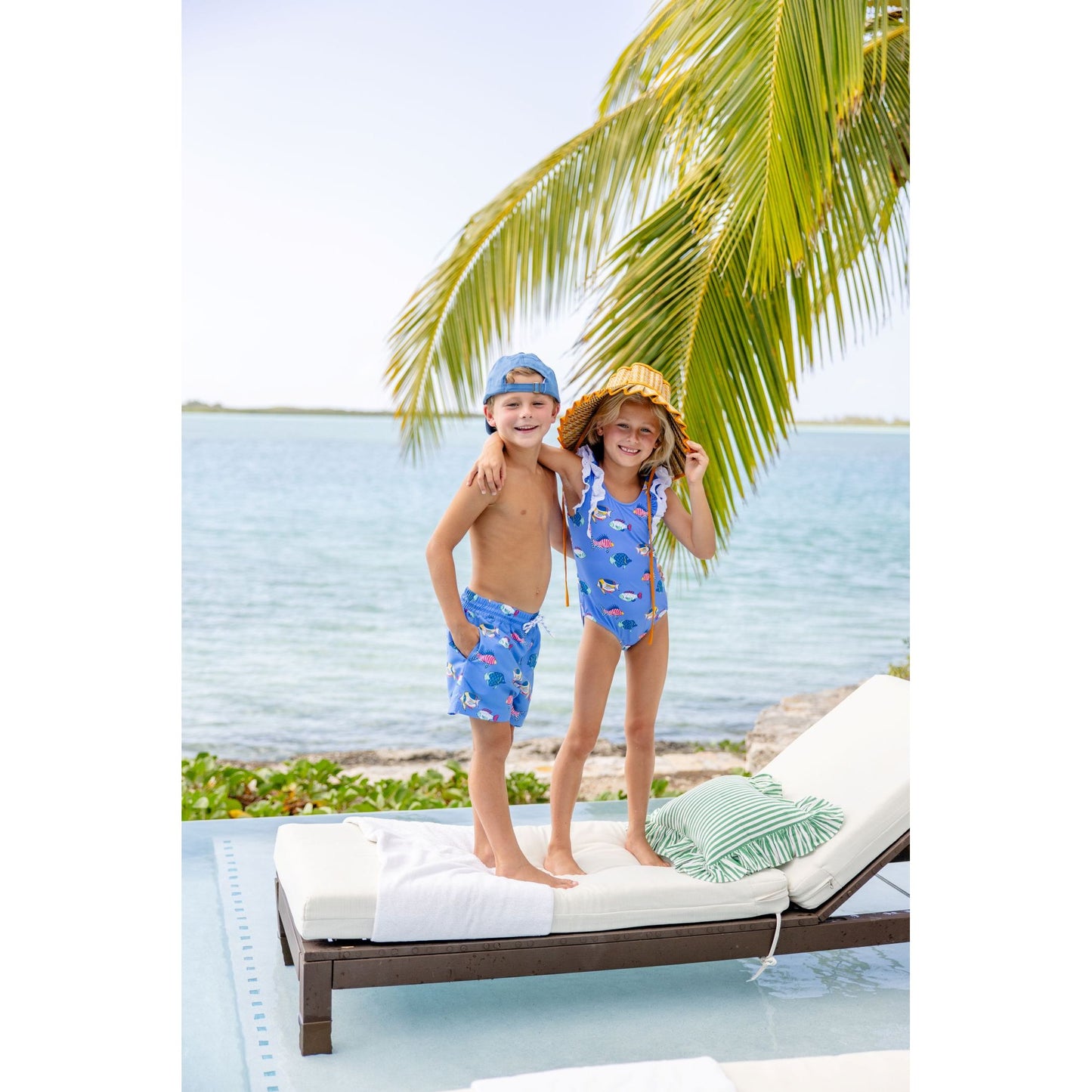 Ruehling Ruffle Bathing Suit