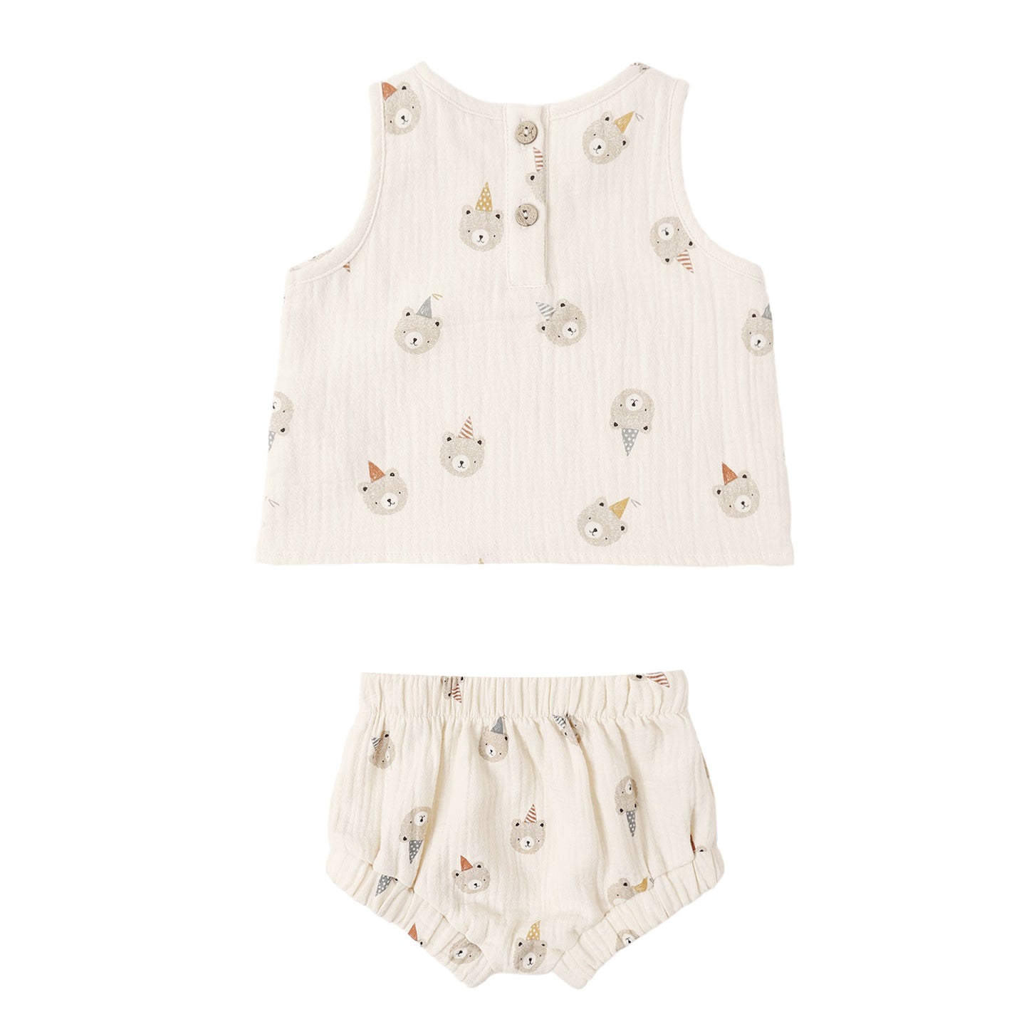 WOVEN TANK SET PARTY BEARS