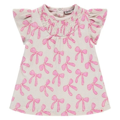 BABY GIRLS SHORT SLEEVE DRESS