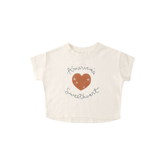 BOXY TEE AMERICAS SWEETHEART