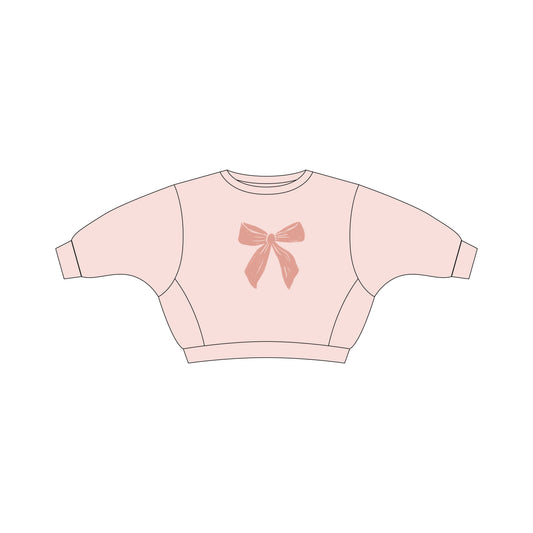 RACER SWEATSHIRT BOW