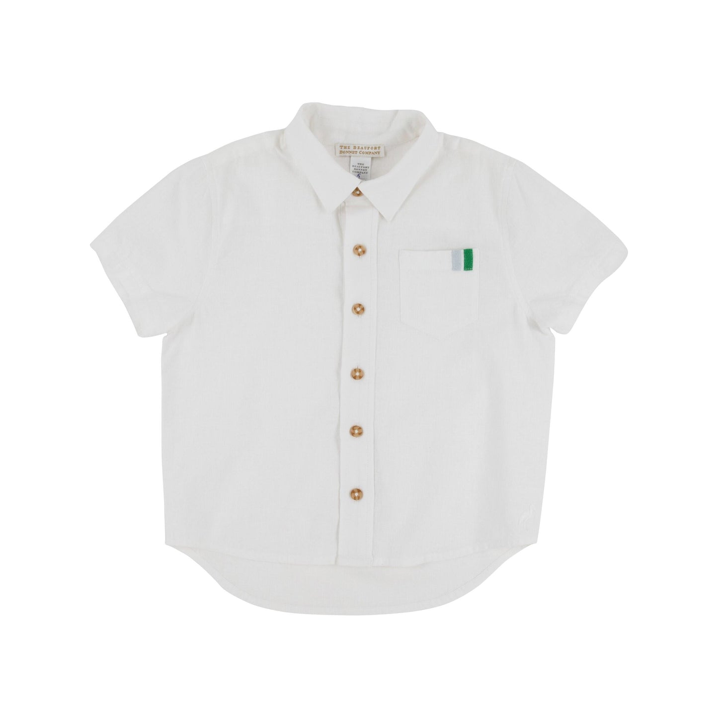 Short Sleeve Deans List Dress Shirt - Lines