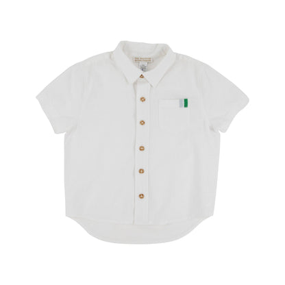 Short Sleeve Deans List Dress Shirt - Lines