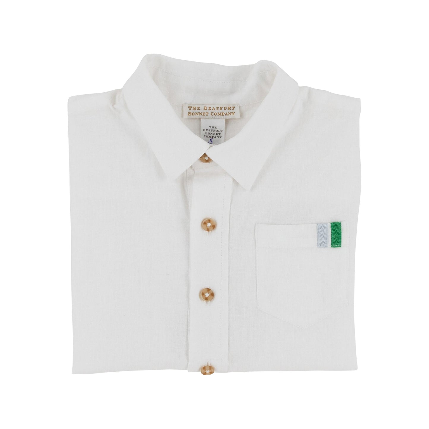 Short Sleeve Deans List Dress Shirt - Lines