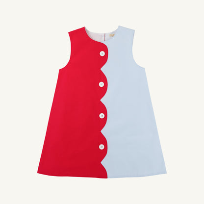 Kennedy Colorblock Jumper- Broadcloth