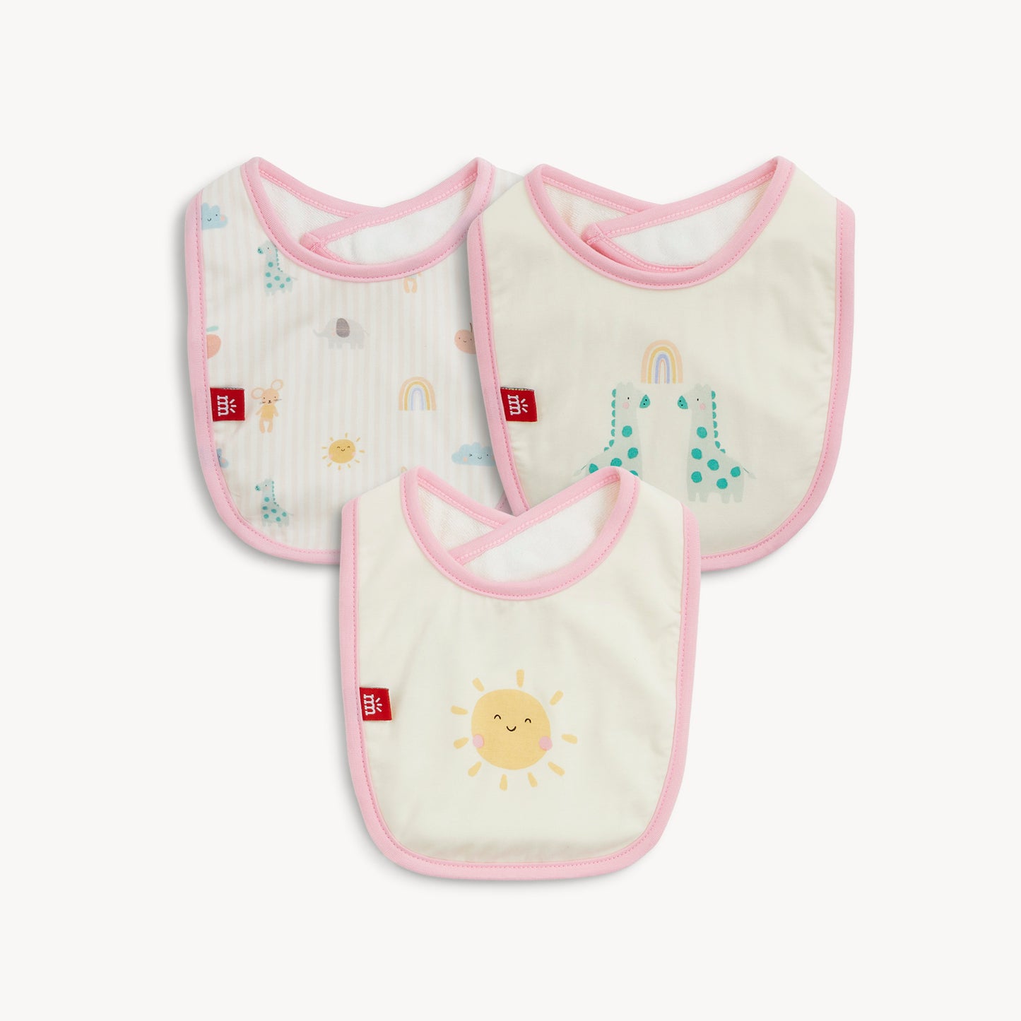 Lullaby Sky Pk Modal Magnetic Bib 3-pack