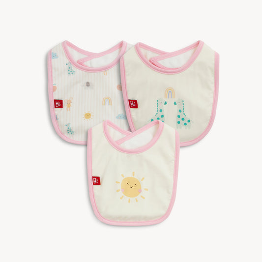 Lullaby Sky Pk Modal Magnetic Bib 3-pack
