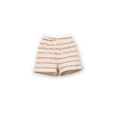 STRIPED JERSEY SHORTS