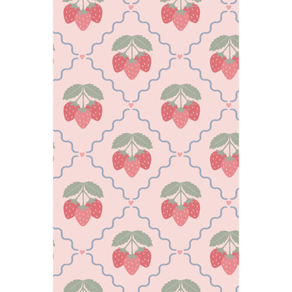 Sweet Strawberries - Ric Rac Ruffle Sunsuit